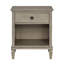 Table de chevet Victoria récupérée gris-1083342405