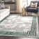 Kampen Fairmont Glam Marble Pattern Green Area Rug