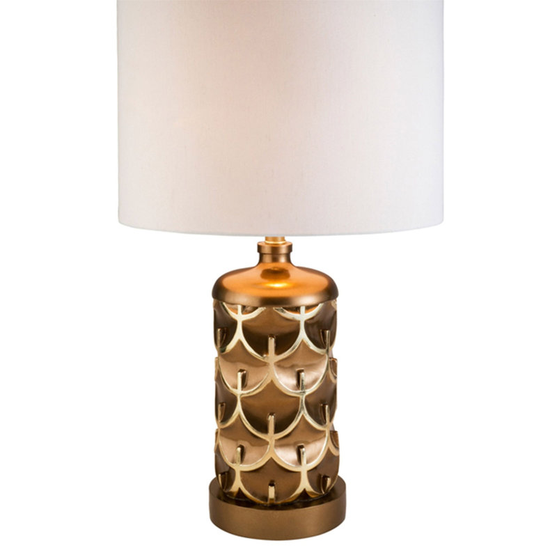 Grande lampe de table en polyrésine 28,5 po «Mystic Owl»