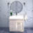 36'' Bathroom Vanity Sink Base Cabinet with Drawers in Antique White