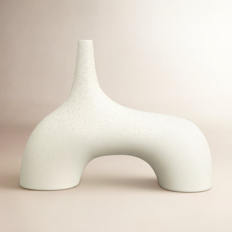 Vase Vicky - crème - pierre