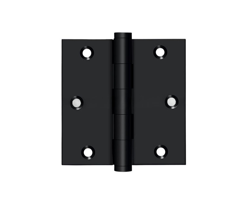 Butt Bearing Hinge, Paint Black