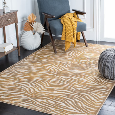 Heie Performance Animal Print Rug