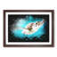 Green Turtle - Picture Frame Graphic Art Print-56863357-56863354