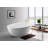 59.05'' x 33.46'' Freestanding Soaking Acrylic Bathtub