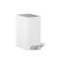 6-Liter Step Trash Can, Black Stainless-1053390342