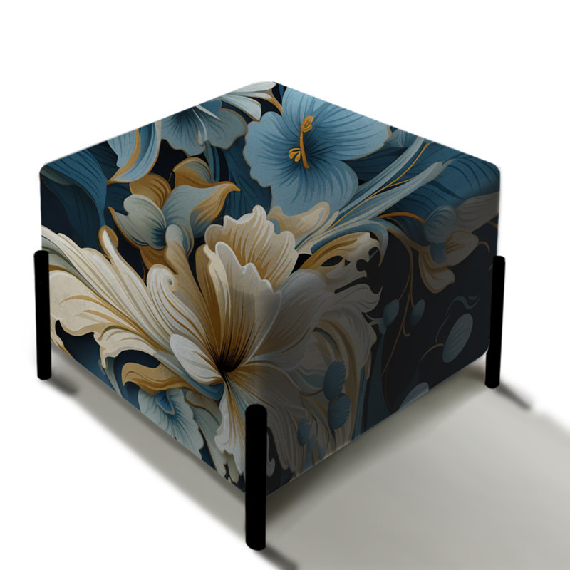 Repose-pieds Paisley Elegance