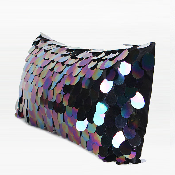 Sequined Throw Pillow, Pillow Cover, No Fill