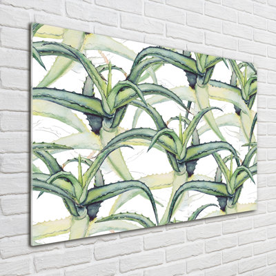 Aloe - No Frame Print on Glass