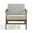 Clinkscales Solid Wood Teak Outdoor Lounge Chair With Cushion And Arms-114983513-114983510