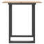 Rectangular Wood Top Dining Table-838541121