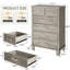 Kairn 31.5'' W 6 - Drawer Dresser-1844771974