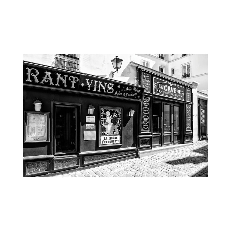 La Bonne Franquette by Philippe Hugonnard - Wrapped Canvas Print, 20.32 cm H x 30.48 cm W