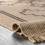 Tapis en jute/en sisal naturel touffeté sud-ouest Glenda-50751986