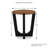 Katwon Solid Wood End Table