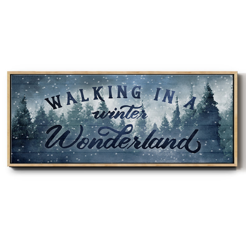 Winter Wonderland - toile encadrée