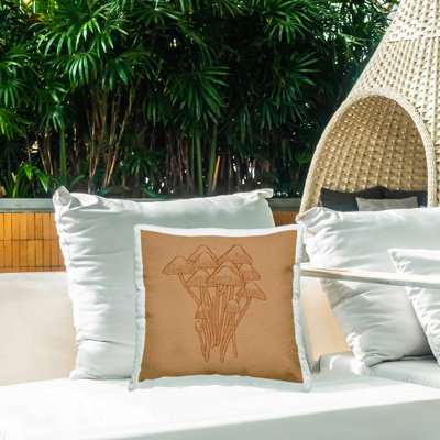 Coussin d'extérieur imprimé Forest Forest