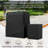 Outdoor Steel Fireplace 50000 BTU Propane Outdoor Fireplace