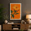 Yellow Rose Rising Botanical - Wrapped Canvas-131764627-131764621