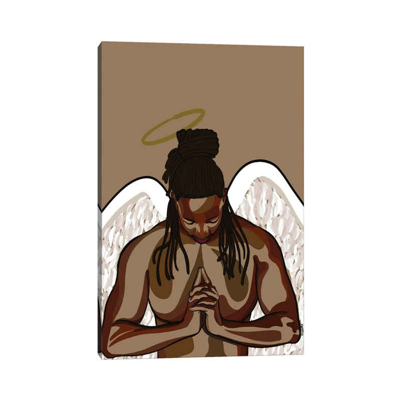 Angel I by NoelleRx - Print on Canvas, Wrapped Canvas, 30.48 cm H x 45.72 cm W