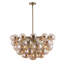 Lustre en fer 37 lumières à intensité variable Maroney