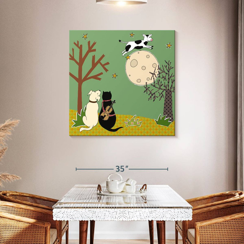 Vache Ashelle sautée par-dessus la lune