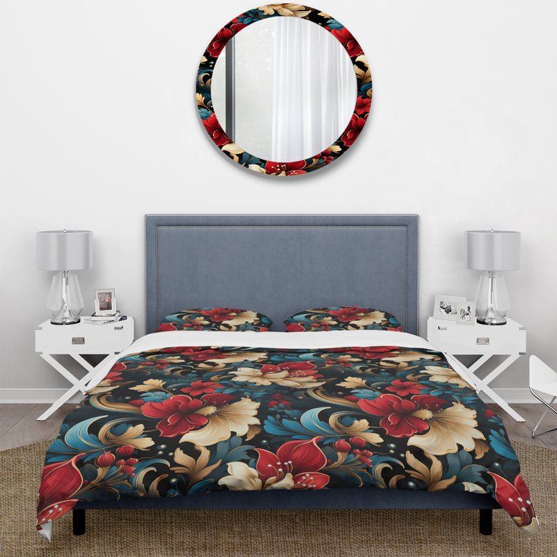 Literie Mayford, Housse de couette simple + 1 taie décorative stan
