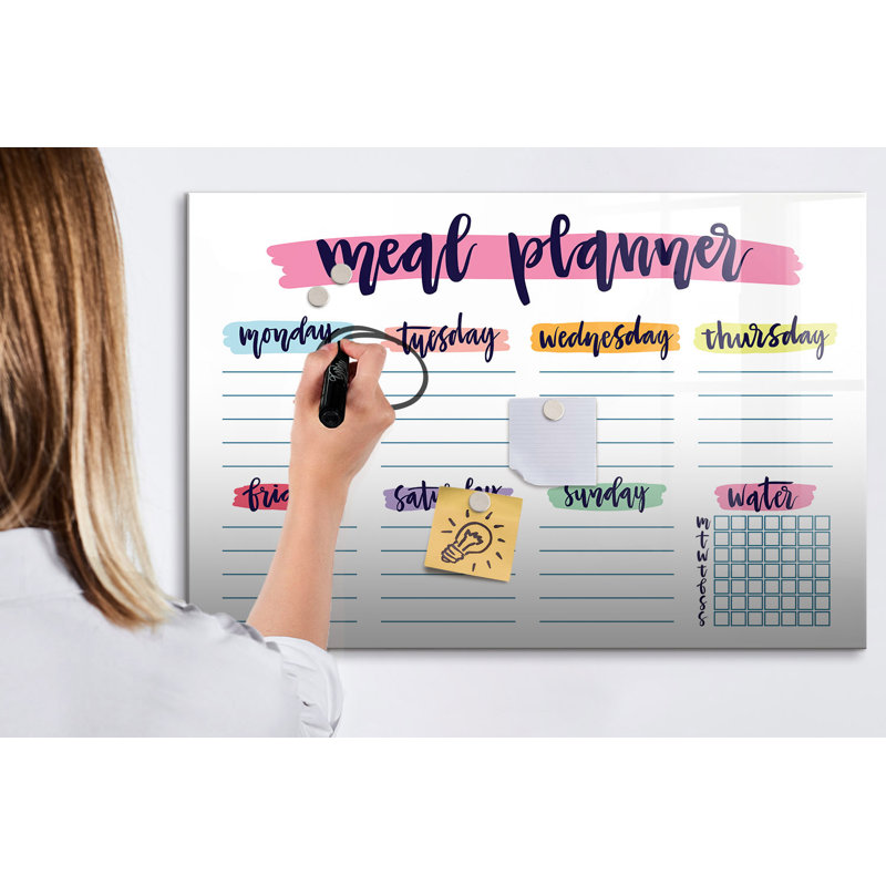Magnetic Glass Dry Erase Board