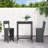 Netrapal 17 Stories Bar Set with Wood Frame and Solid Wood Outer Material-1608136834