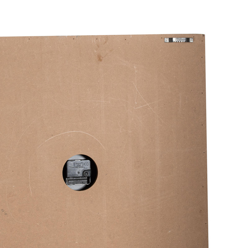 Anetia Square Wooden Wall Clock