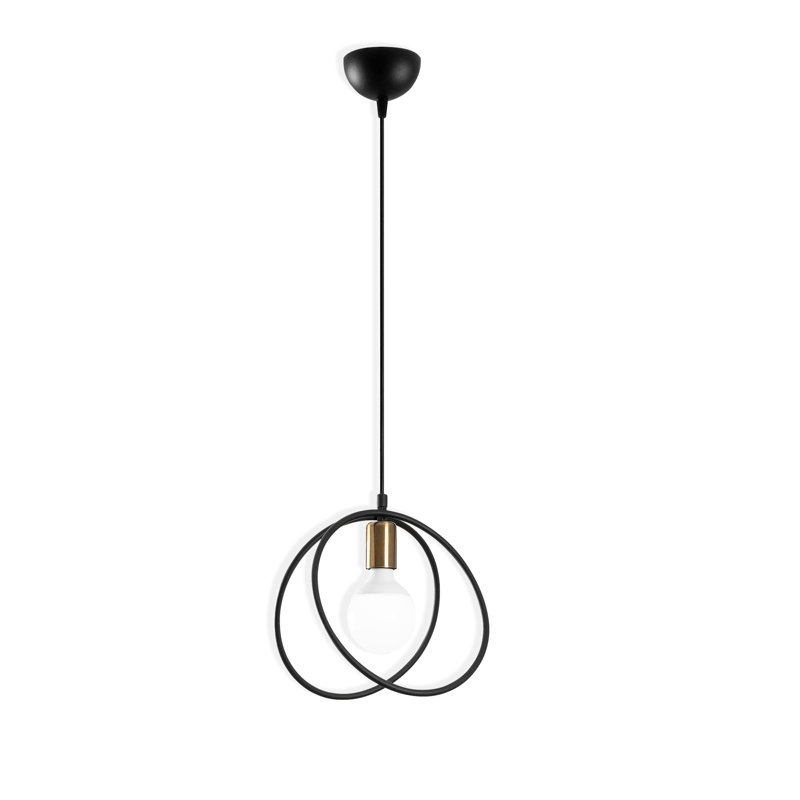 Luminaire suspendu simple à hauteur réglable
