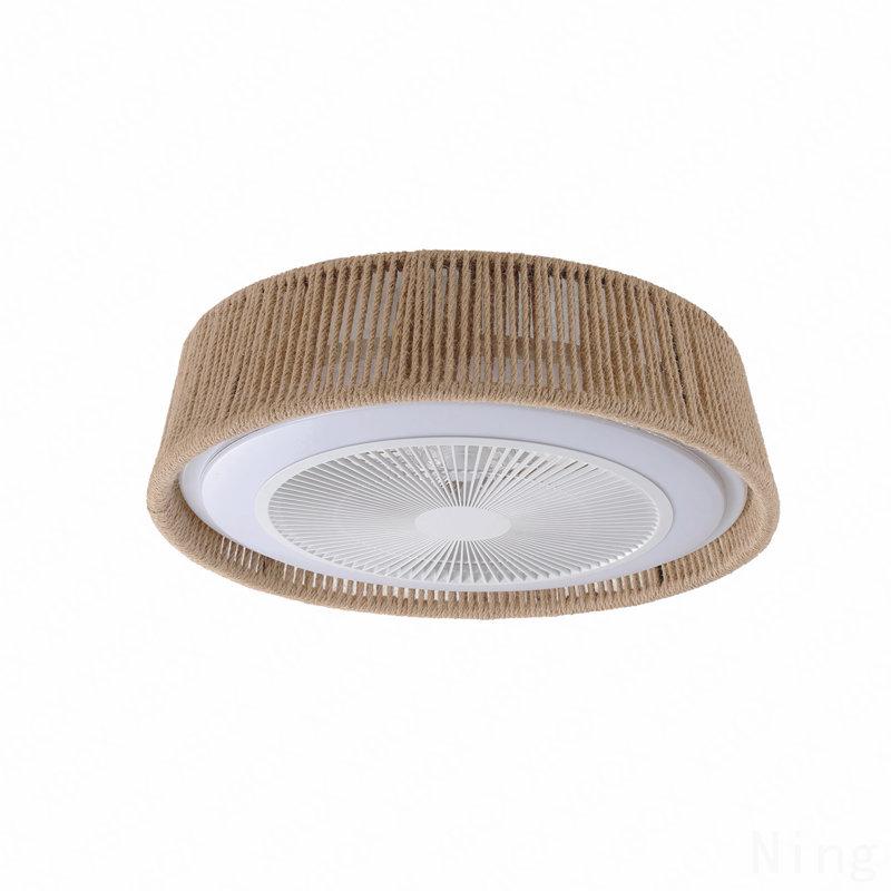 Ventilateur de plafond 21 po avec cordon et lumière