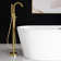 Cove 1 Handle Bathroom Freestanding Tub Filler with Diverter