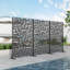 72"H×47"W×16"D Outdoor Metal Privacy Screen-829903777