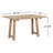 Sheila Sedgewick 50'' W Rectangle Writing Desk
