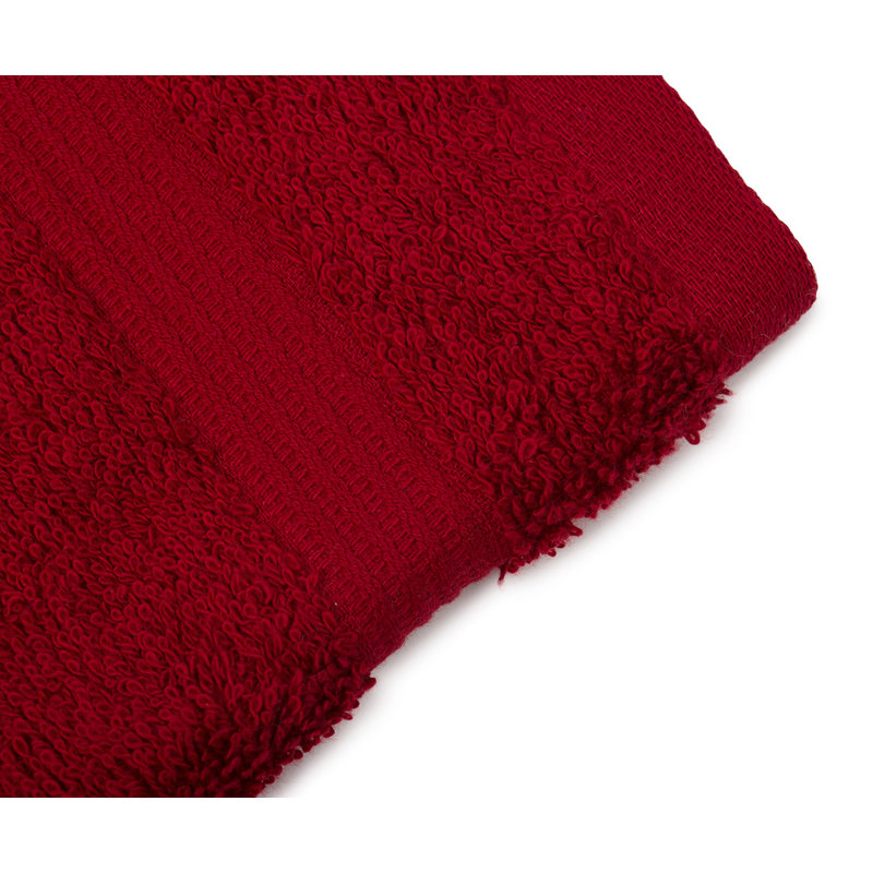 New York Cotton Washcloth, Bordeaux