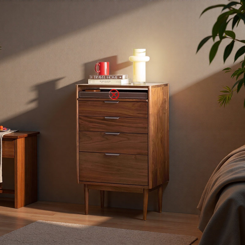 Commode d'appoint de salon simple et moderne