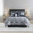 Polyester Jacquard Comforter 8 Piece Set-125200821-125200826