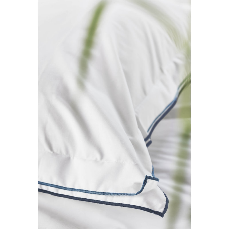 Designers Guild Astor Denim Blue 400 Thread Count Bedset, Double Bed (200 x 220 cm)