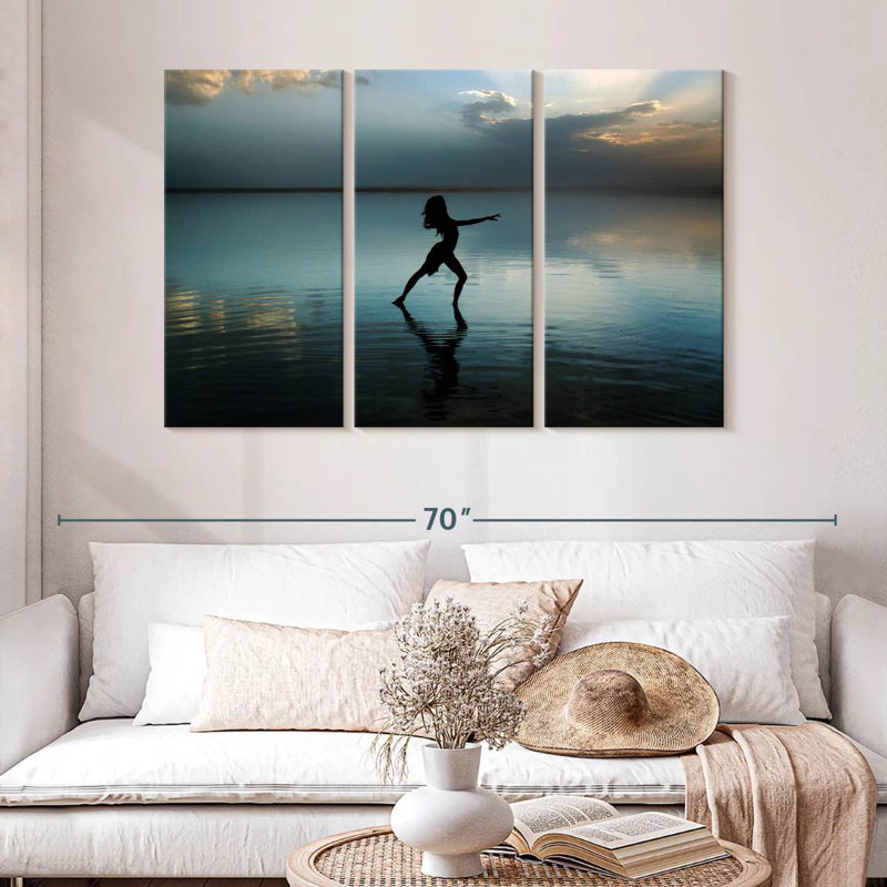 Danseur de ballet Enn Lake, H 32 po x l 50 po