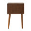 Table de chevet avec 2 tiroirs, petite table d'appoint avec rangement-2089224010