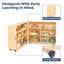 Armoire de rangement pliante à 3 niveaux Guidewill®-137800977