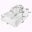 Chaise longue en velours côtelé, aucun assemblage requis-866976255