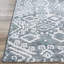 Tapis gris à motif géométrique Bastioni-533140470