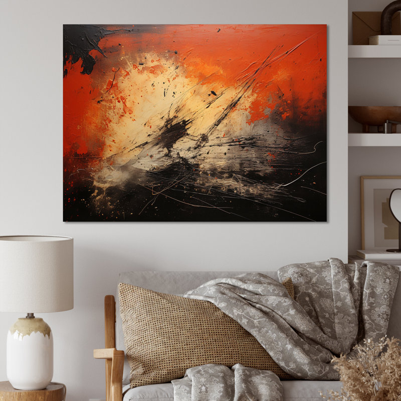 Fury Unleashed Bold Storm - Landscapes Canvas Prints, H 12 po x l 20 po, Toile tendue