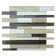Random Sized Natural Stone Linear Mosaic Tile