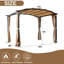 Pavillon de jardin arqué-100145920