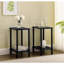 Ensemble de tables de bout avec rangement Darlys-446162985-446162990