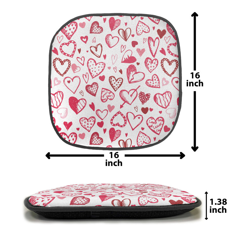 Coussin de siège papillon