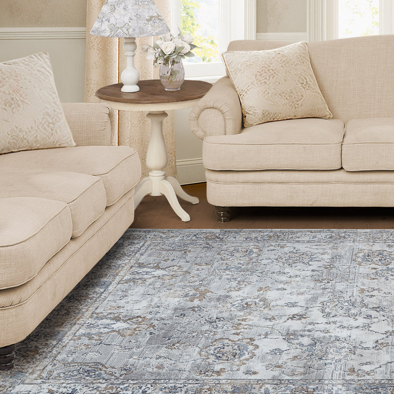 Laura Ashley Eliza, Haswell Blue, 9' x 12'